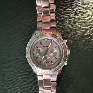 Fossil Tachymeter Purple Watch